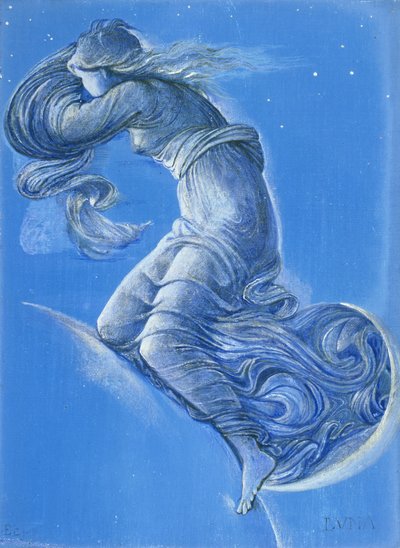 Luna da Edward Burne Jones